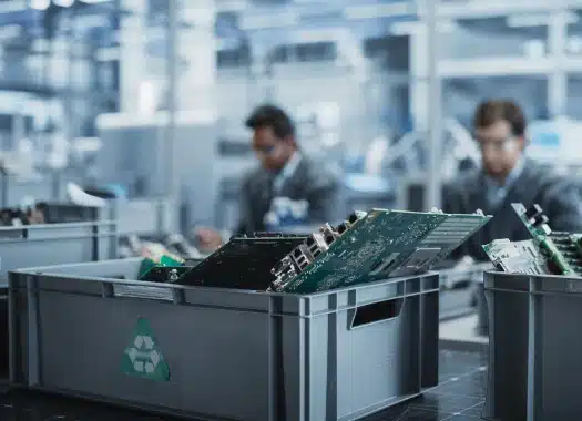 Urban Technologies facility processing retired IT assets